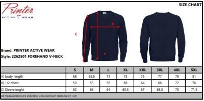 Zoom bild av Storlek forhand